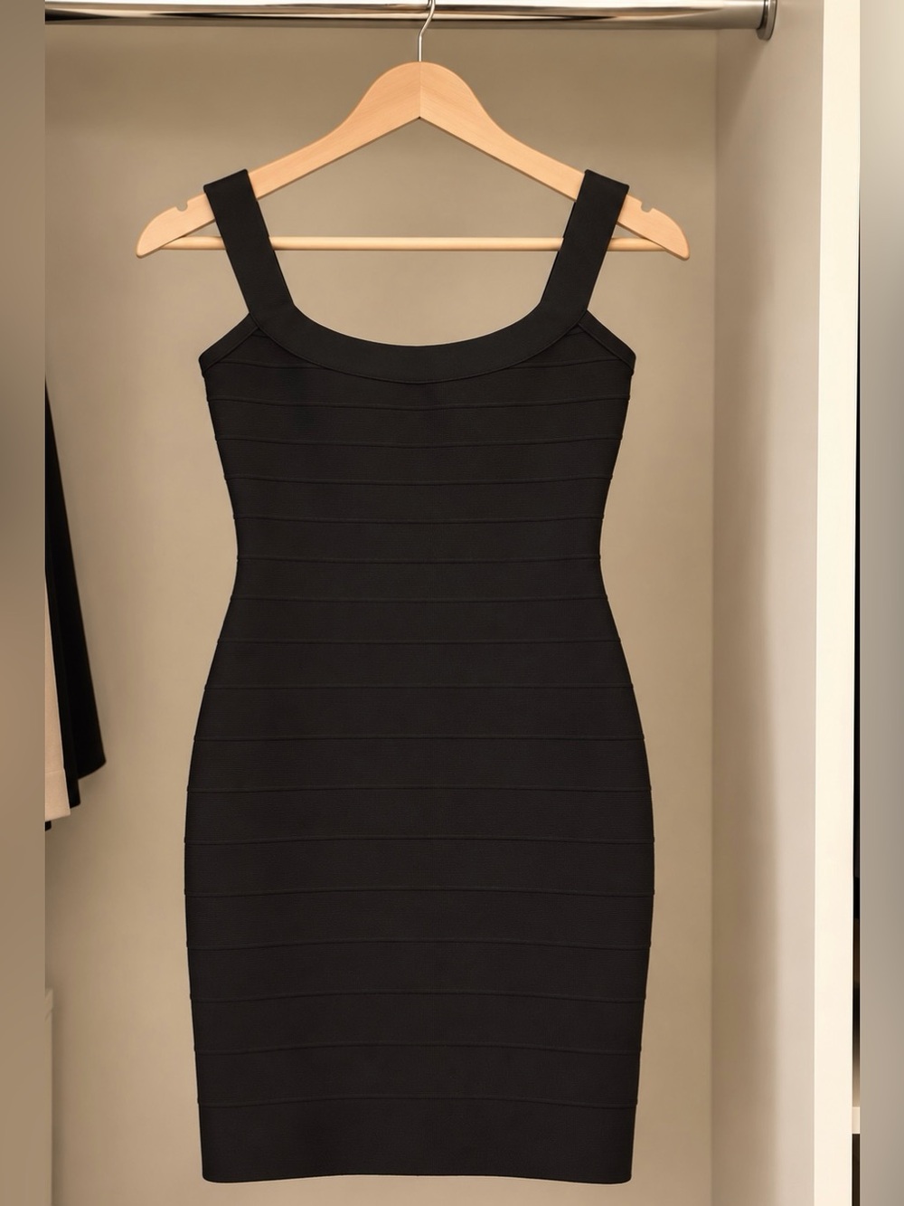 Classic Black Bandage Bodycon Dress